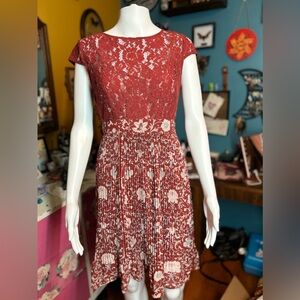 Like New Anthropologie Plenty by Tracy Reese Arcadia Midi Dress